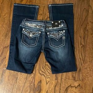 Miss me Angel wing jeans size 28L